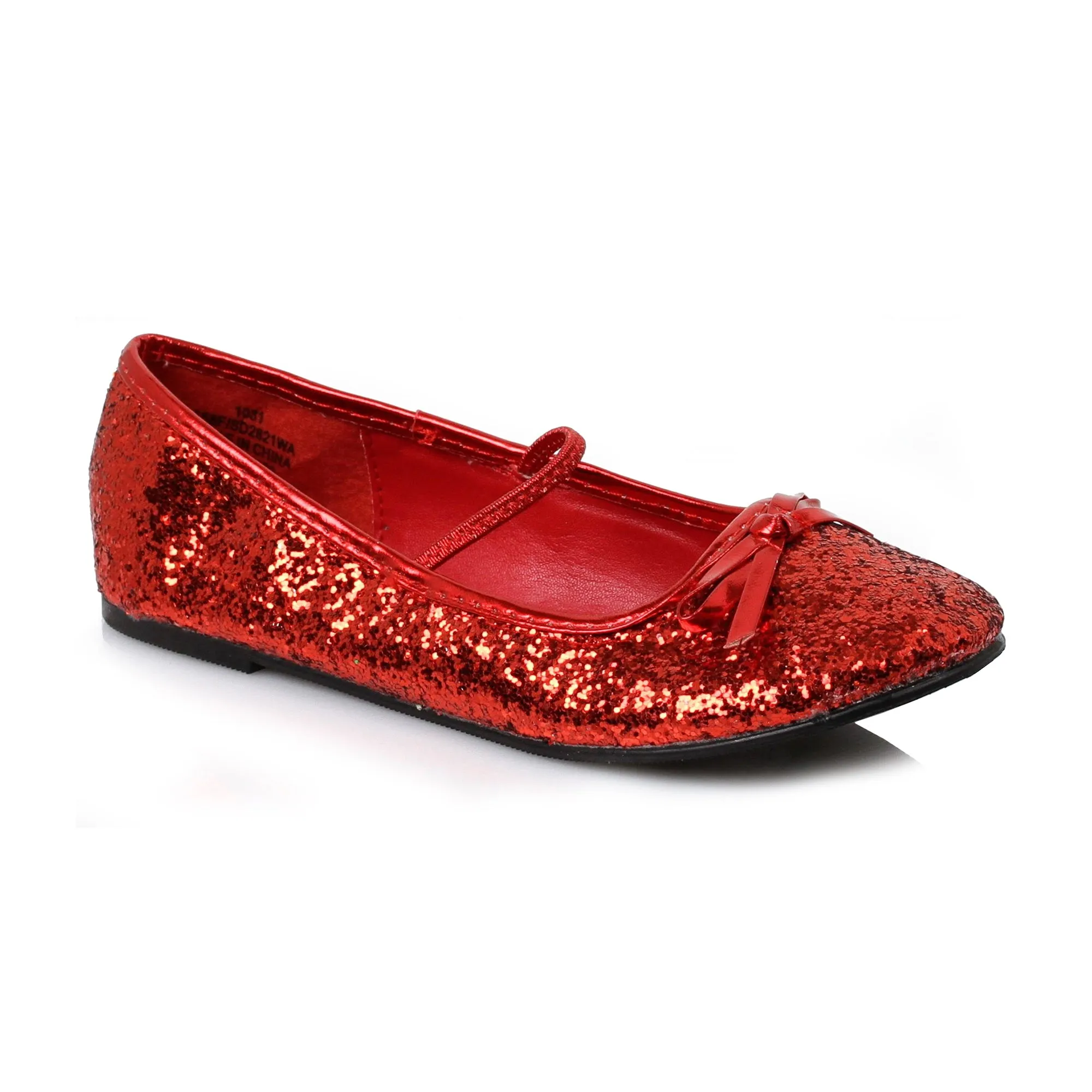 013-BALLET-G  Heel Ballet Slipper with glitter Childrens.