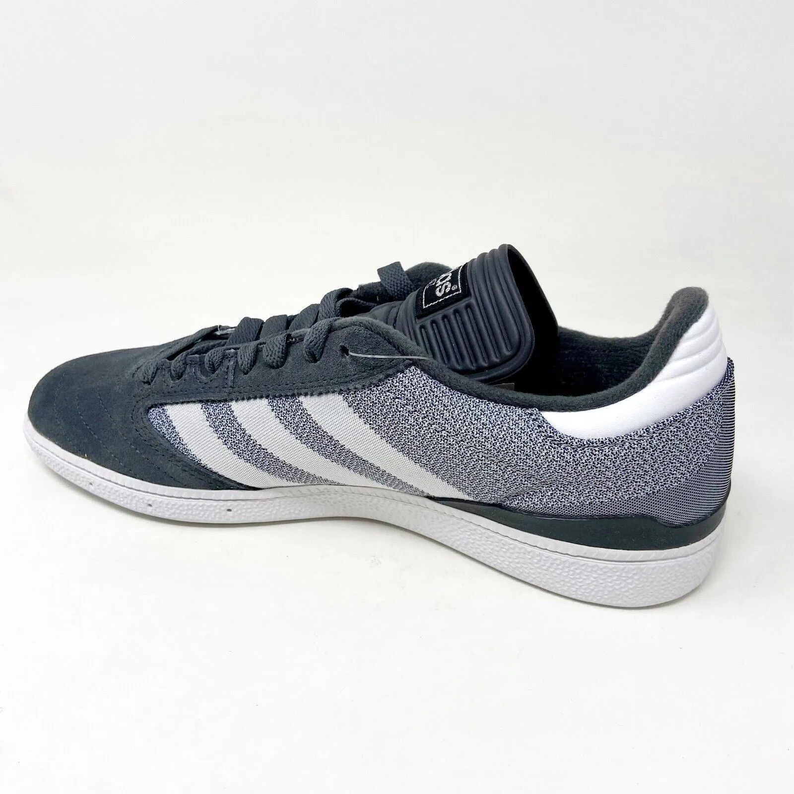 Adidas Busenitz Gray White Suede Mens Vintage Skateboard Sneakers D68830