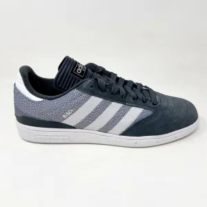 Adidas Busenitz Gray White Suede Mens Vintage Skateboard Sneakers D68830