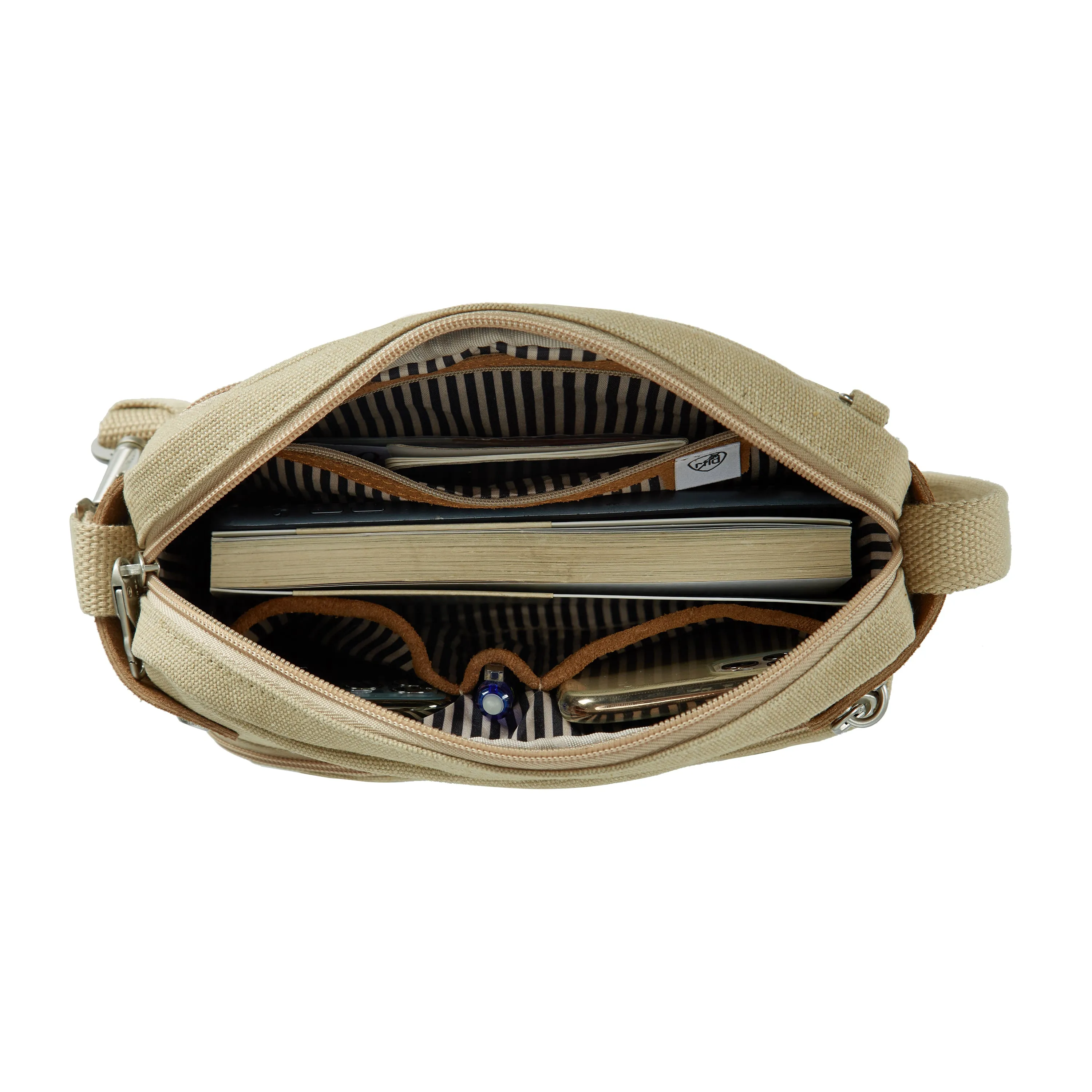 Anti-Theft Heritage Crossbody