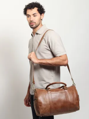AVIATOR  - LEATHER  Duffle BAG