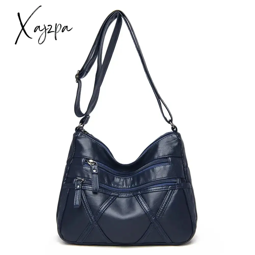 Bags For Women 2024 New Luxury Handbags Many Pocket Big Crossbody Bags Pu Leather High-Capacity Women Bags Designer Handbags