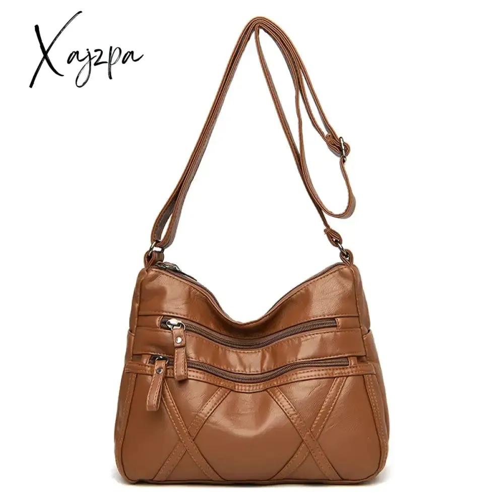 Bags For Women 2024 New Luxury Handbags Many Pocket Big Crossbody Bags Pu Leather High-Capacity Women Bags Designer Handbags