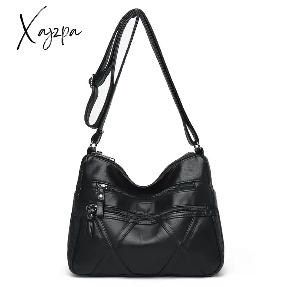 Bags For Women 2024 New Luxury Handbags Many Pocket Big Crossbody Bags Pu Leather High-Capacity Women Bags Designer Handbags