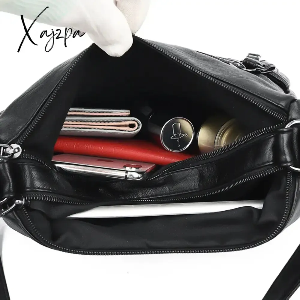 Bags For Women 2024 New Luxury Handbags Many Pocket Big Crossbody Bags Pu Leather High-Capacity Women Bags Designer Handbags