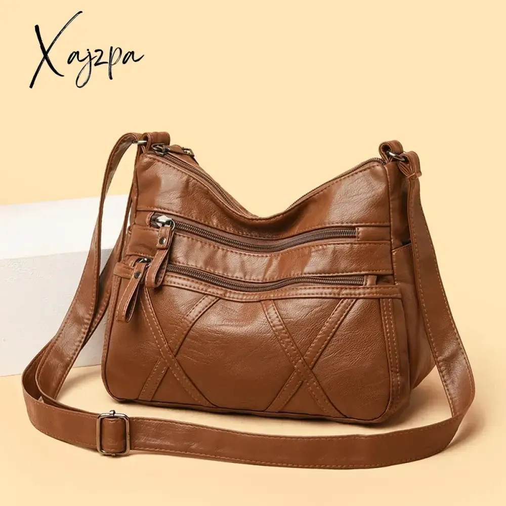 Bags For Women 2024 New Luxury Handbags Many Pocket Big Crossbody Bags Pu Leather High-Capacity Women Bags Designer Handbags