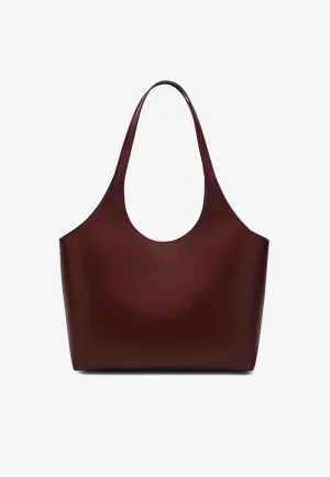 Cabas Leather Tote Bag