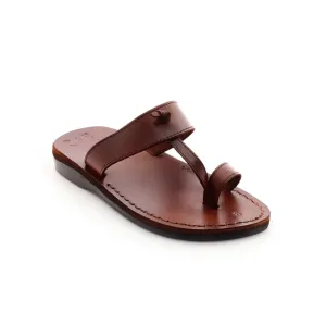 Calisto - Leather toe ring sandal