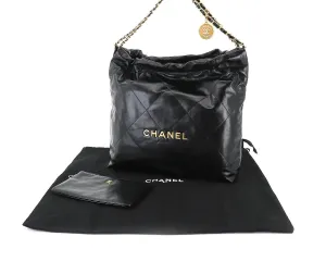 Chanel 22  Black Bag