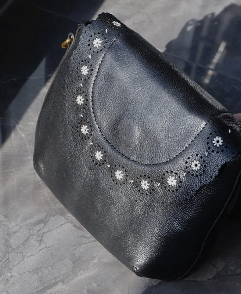 Chic Ladies Leather Over The Shoulder Bag Small Crossbody Bags For Women
