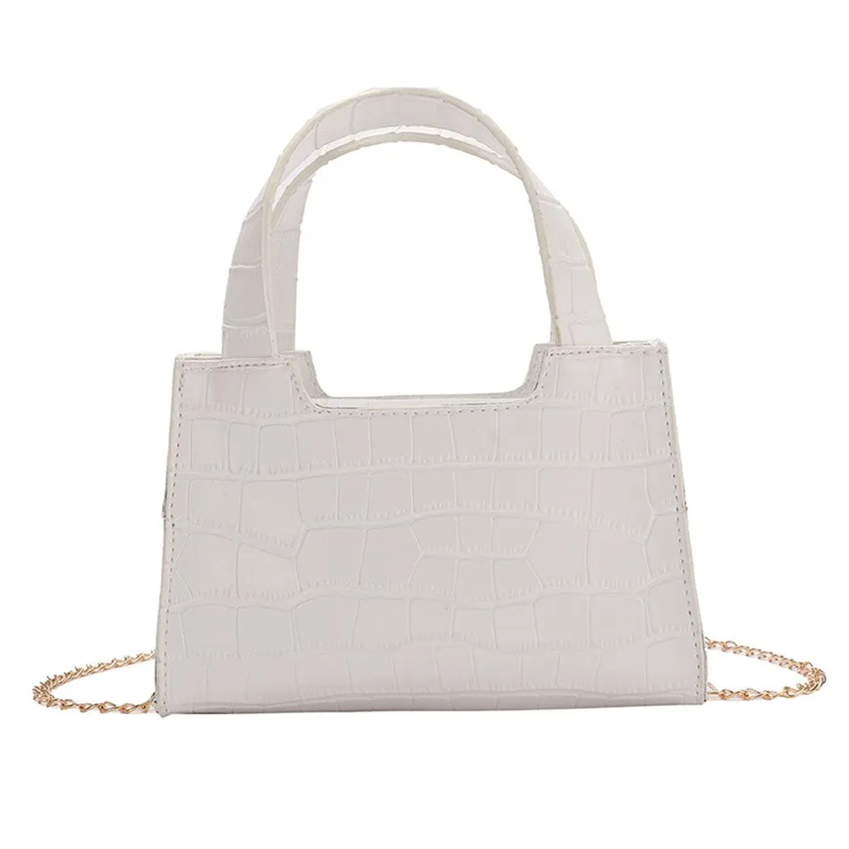 Christmas Gift Fashion Stone Pattern Pu Leather Shoulder Bags for Women 2021 New Luxury Handbags Women Bags Designer Ladies Small Crossbody Bag