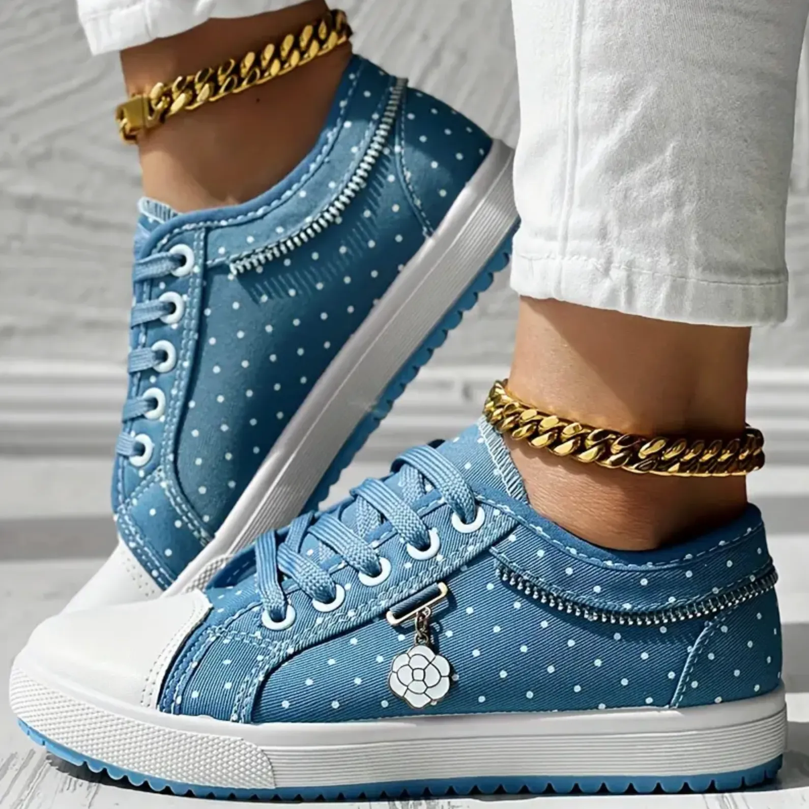 Comelyy hollowed out denim mesh shoes breathable cloth shoes