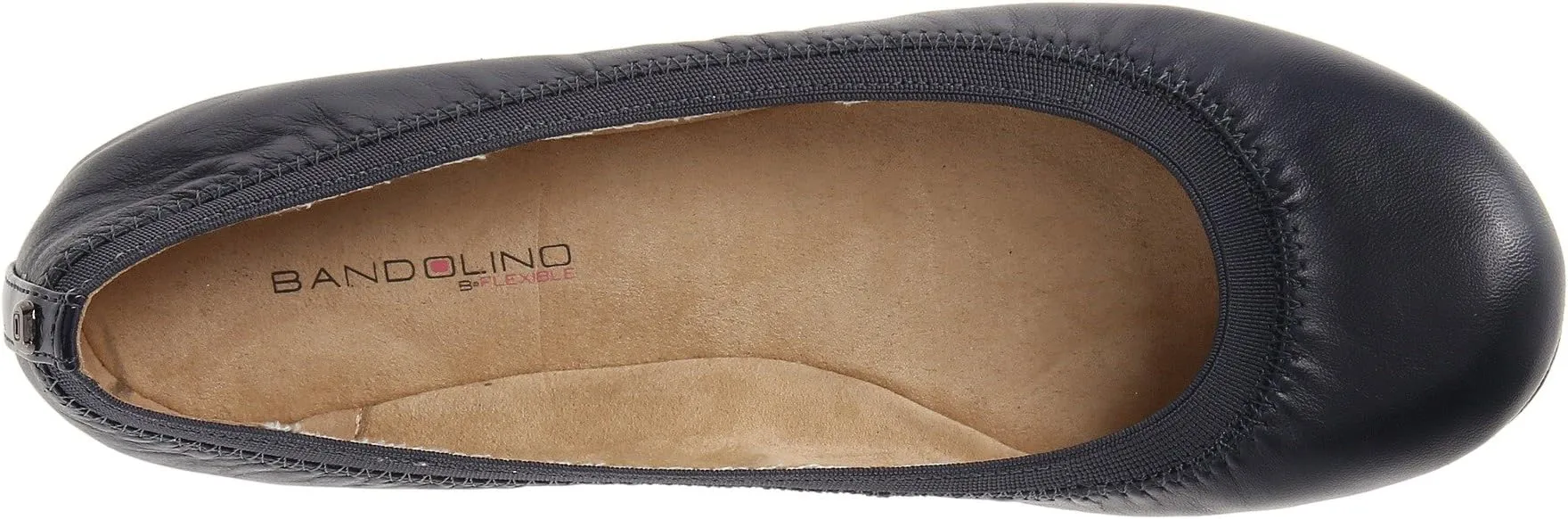 Edition Bandolino Ballerinas, Navy Leather
