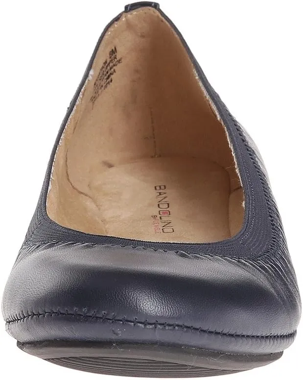 Edition Bandolino Ballerinas, Navy Leather