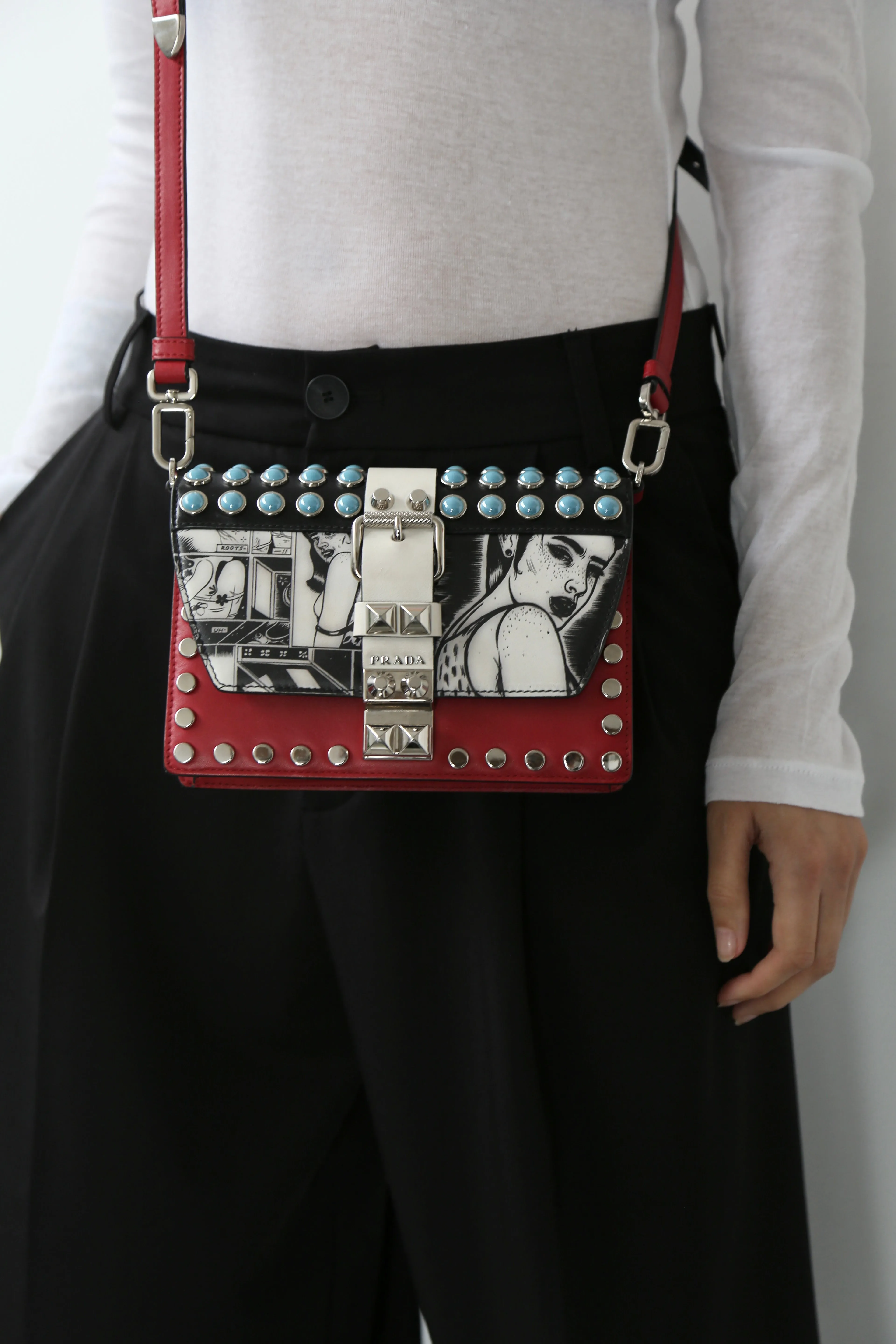 Elektra Comic Mini Crossbody Bag
