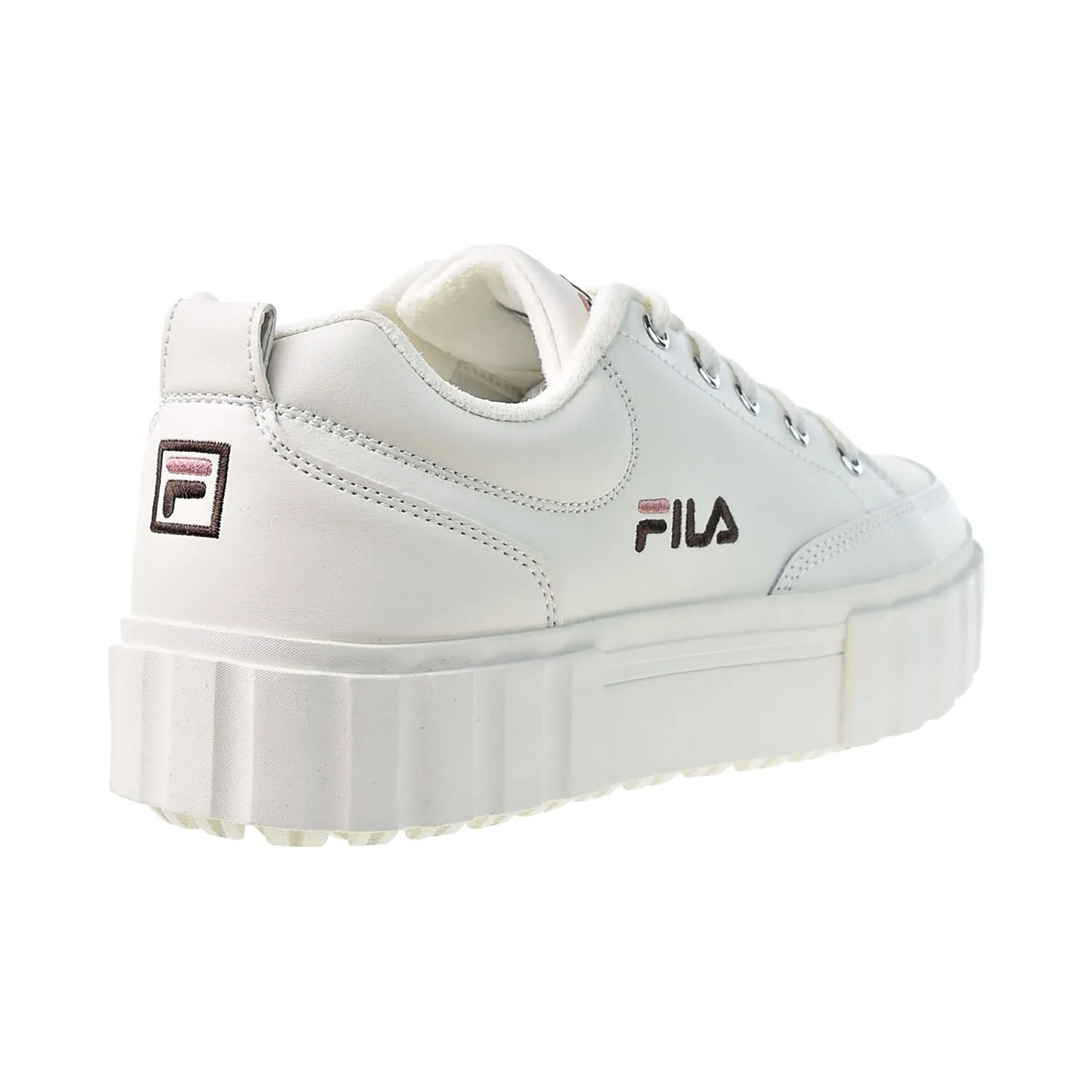 Fila Sandblast Low Women's Shoes Gardenia-Misty Rose-Deep Mahogany
