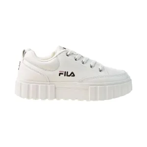 Fila Sandblast Low Women's Shoes Gardenia-Misty Rose-Deep Mahogany