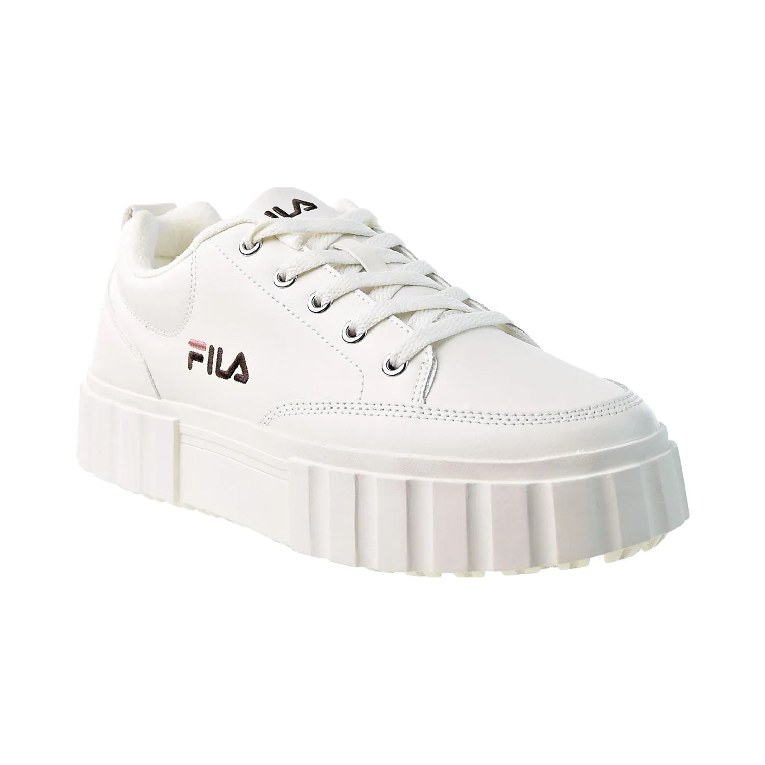 Fila Sandblast Low Women's Shoes Gardenia-Misty Rose-Deep Mahogany