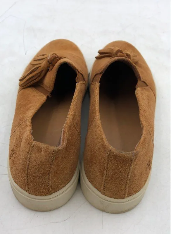 Frye Women's Brown Low-Top Casual Slip-On Shoes - Size 8M