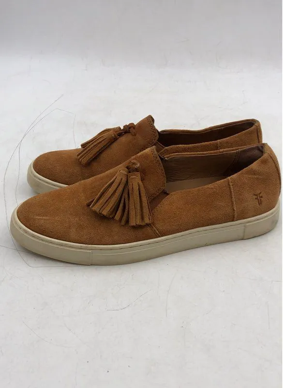 Frye Women's Brown Low-Top Casual Slip-On Shoes - Size 8M