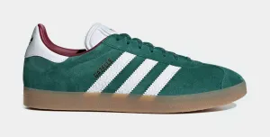 Gazelle Mens Lifestyle Shoes (Collegiate Green/Cloud White/Collegiate Burgundy)