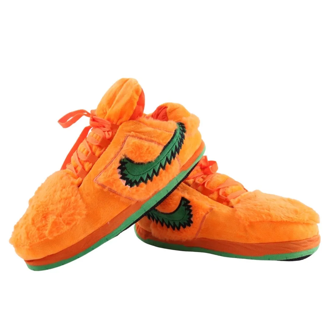 GD Dunks Orange Retro Low Top Unisex Trainer Sneaker Slippers