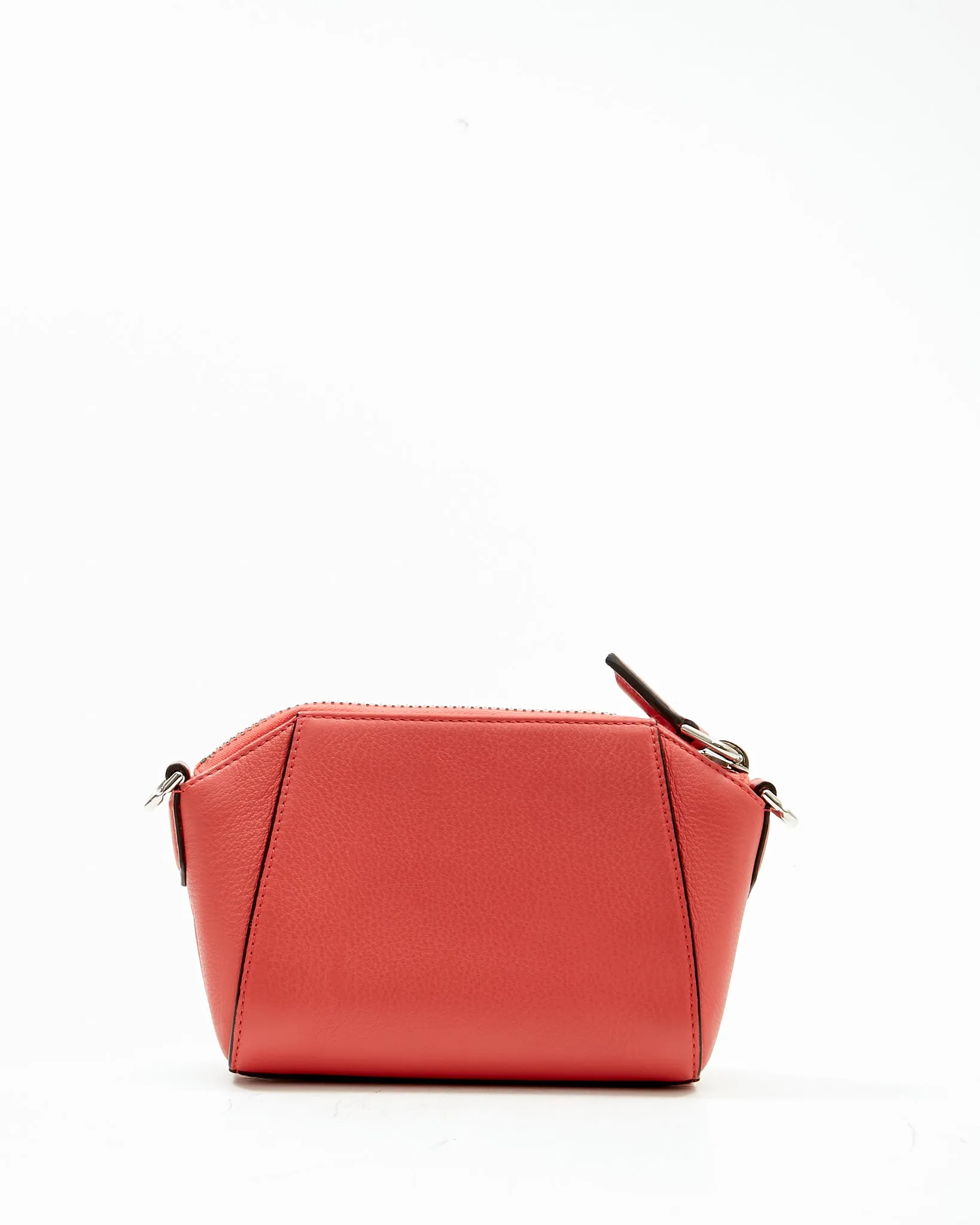 Givenchy Coral Leather Nano Antigona Crossbody Bag