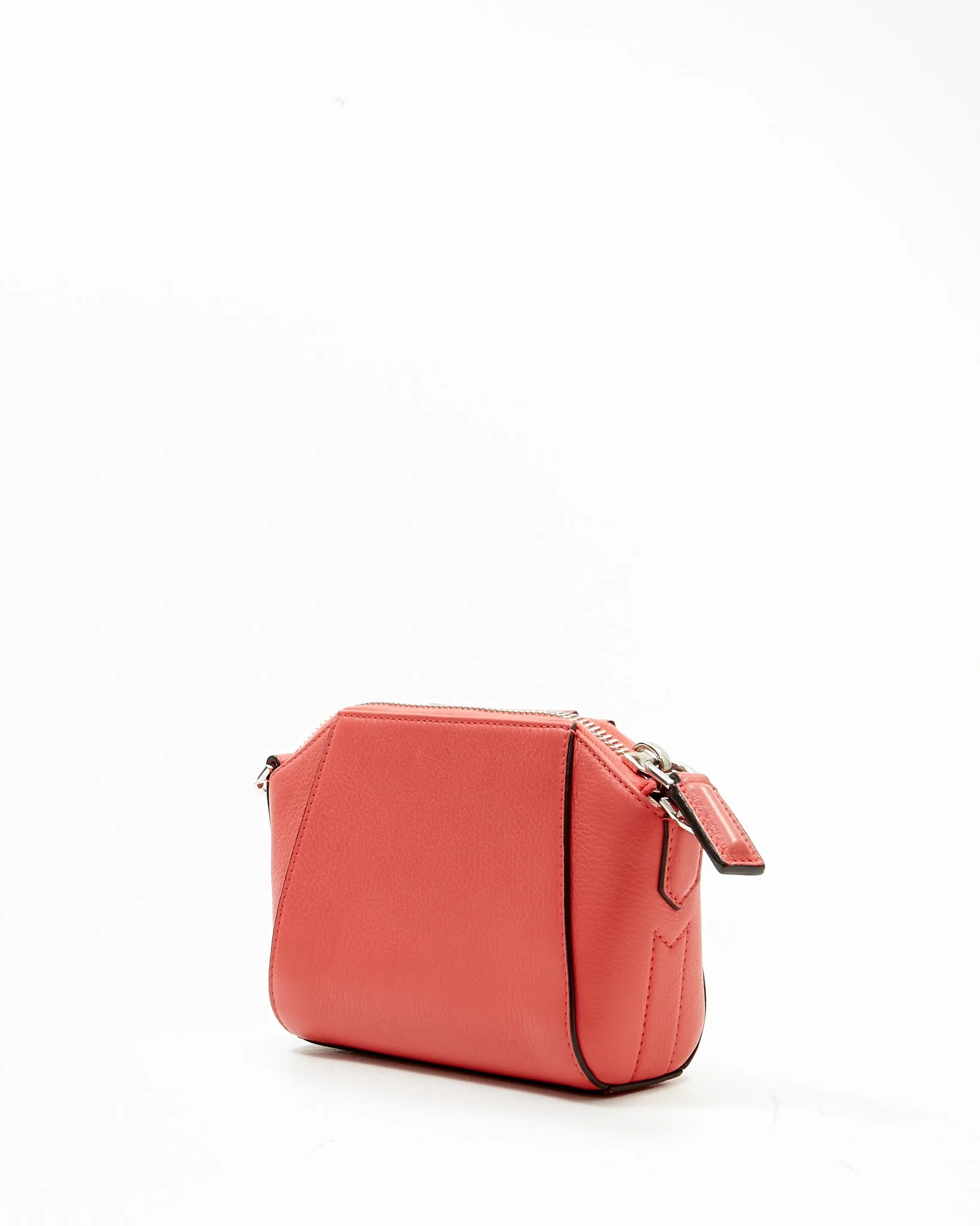 Givenchy Coral Leather Nano Antigona Crossbody Bag