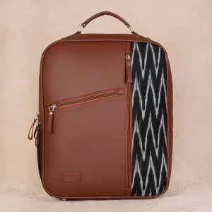 Ikat Wave Laptop Backpack