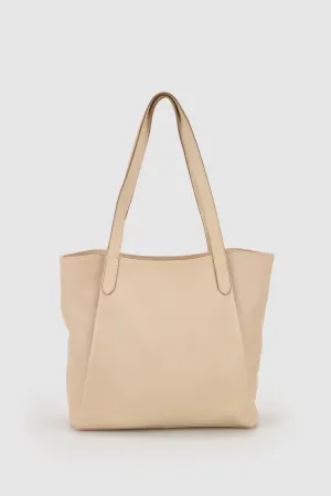 Josie Leather Soft Fold Tote Bag