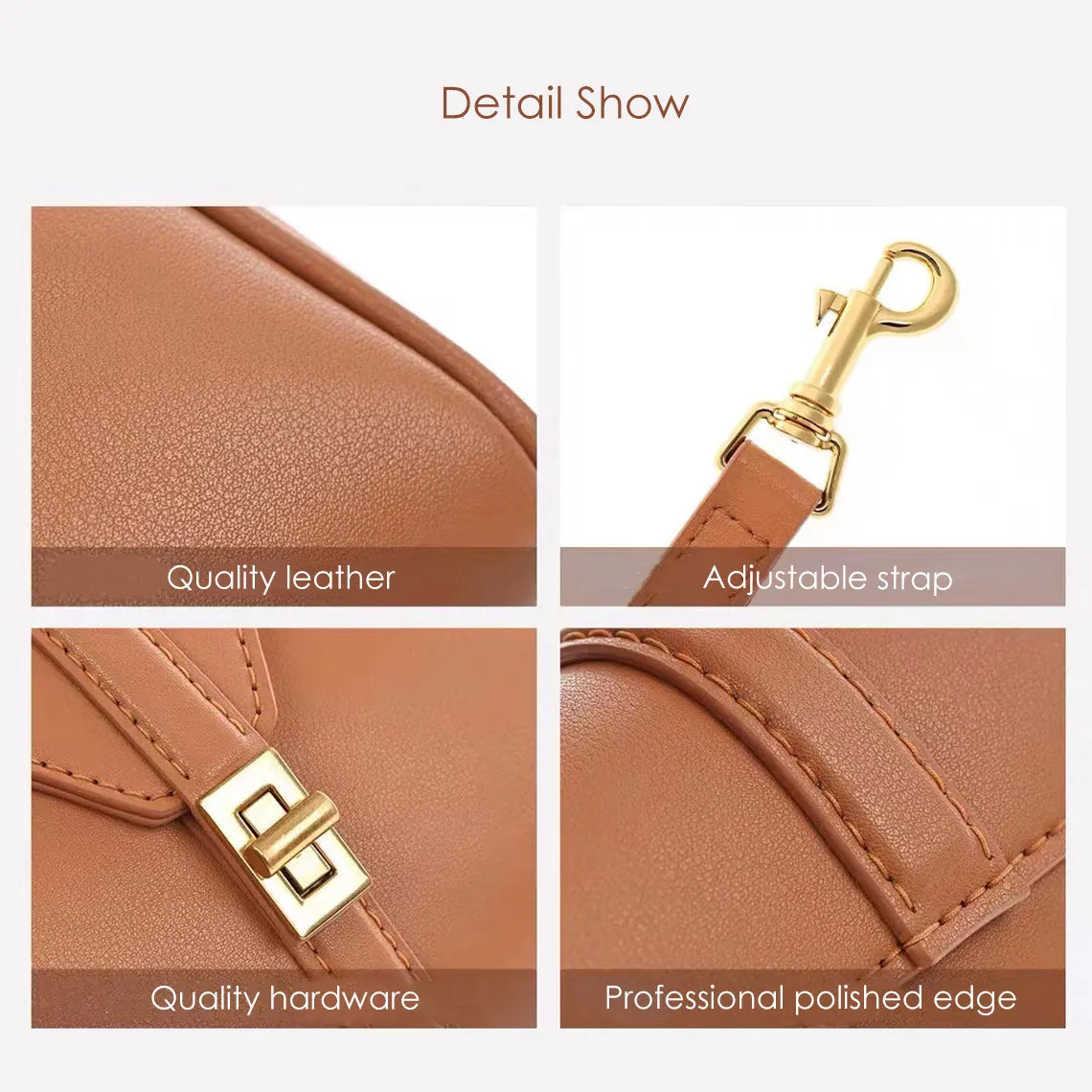 Leather Top Handle Mini Tote Bag DIY Kit
