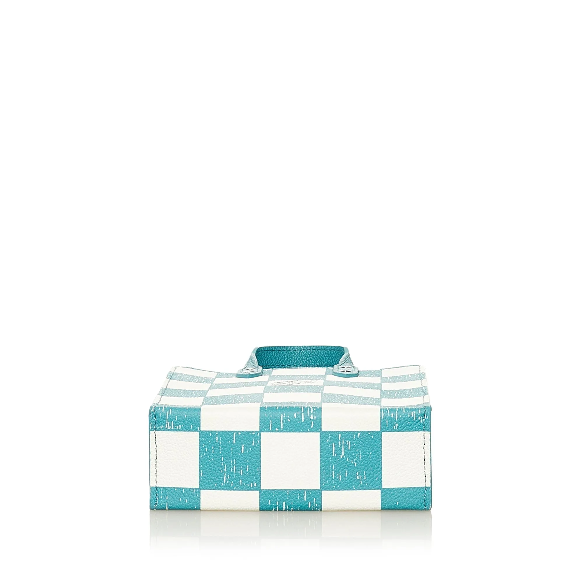Louis Vuitton Sac Plat XS Blue Checkerboard Damier Leather