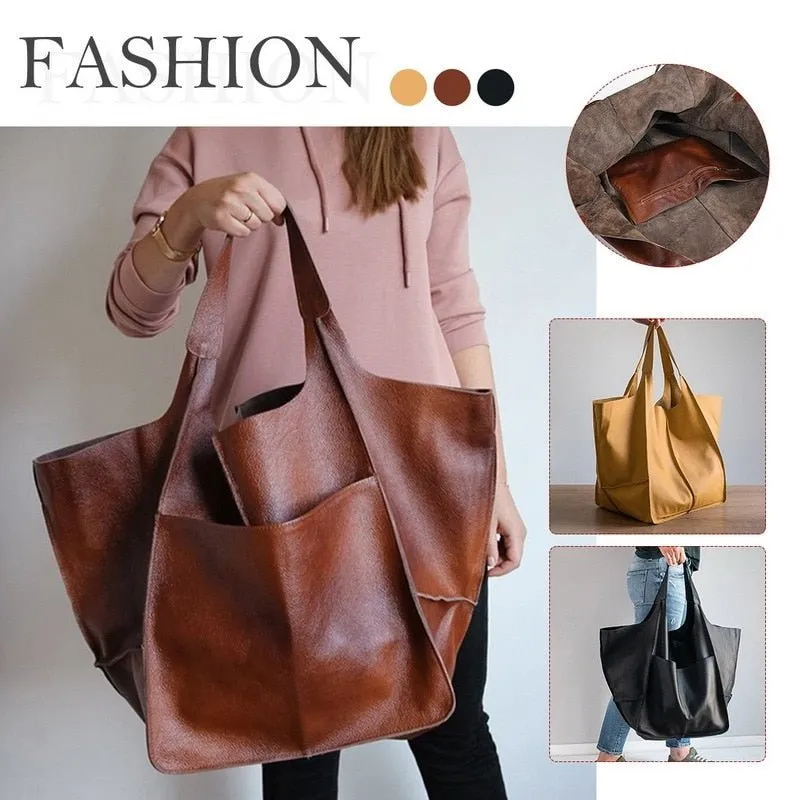 Lyon Large Capacity Underarm PU Bag