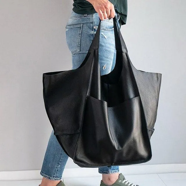 Lyon Large Capacity Underarm PU Bag