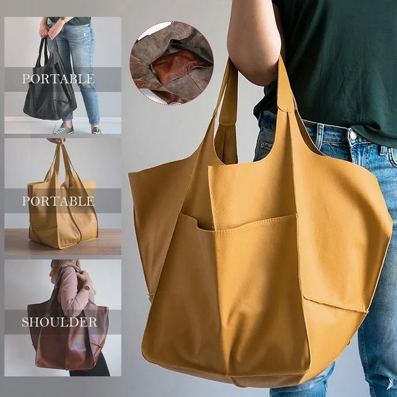 Lyon Large Capacity Underarm PU Bag