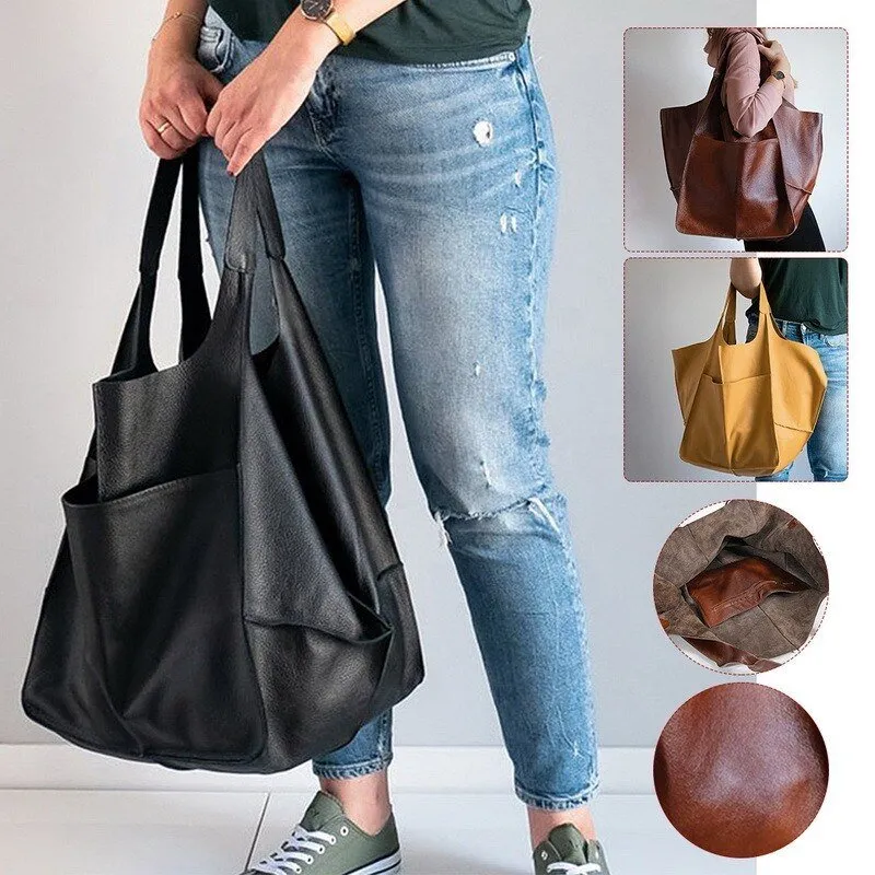 Lyon Large Capacity Underarm PU Bag