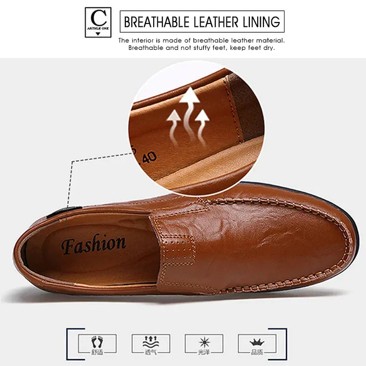 Men's Genuine Leather Loafers Shoes（50% OFF）