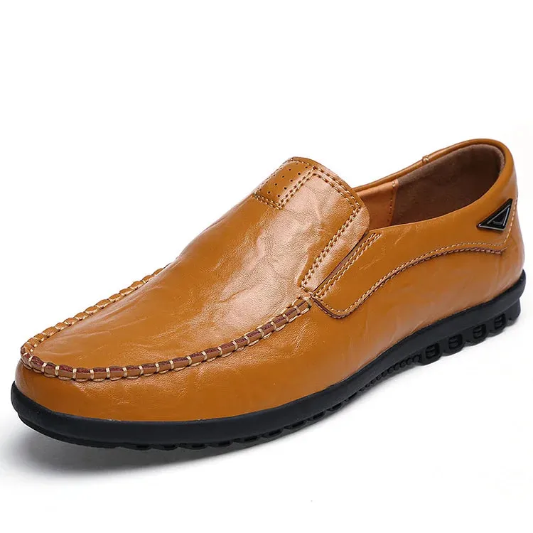 Men's Genuine Leather Loafers Shoes（50% OFF）