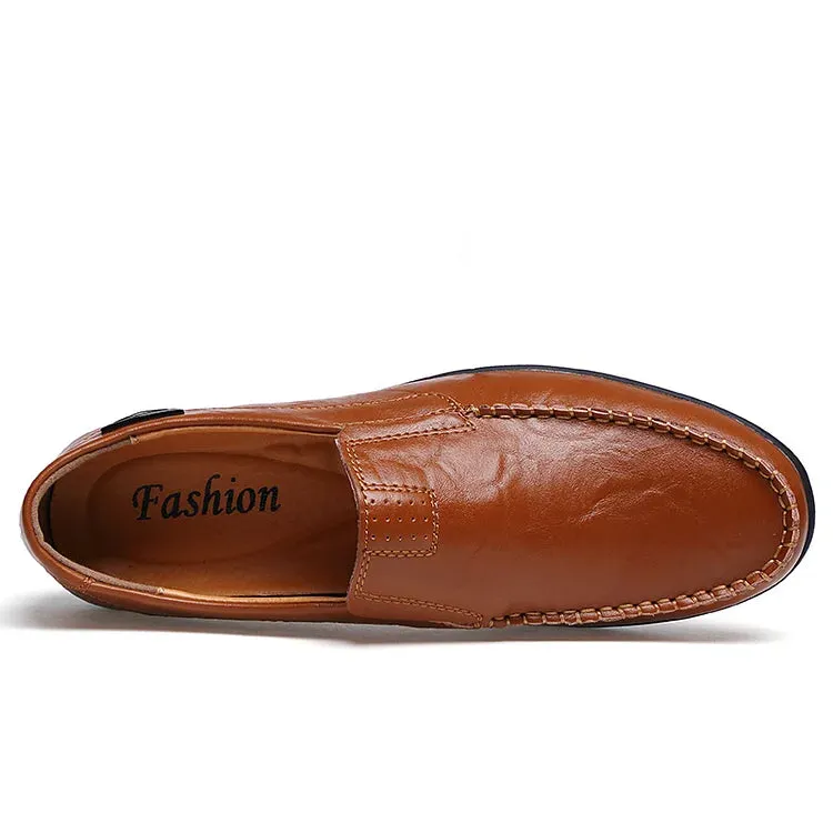 Men's Genuine Leather Loafers Shoes（50% OFF）
