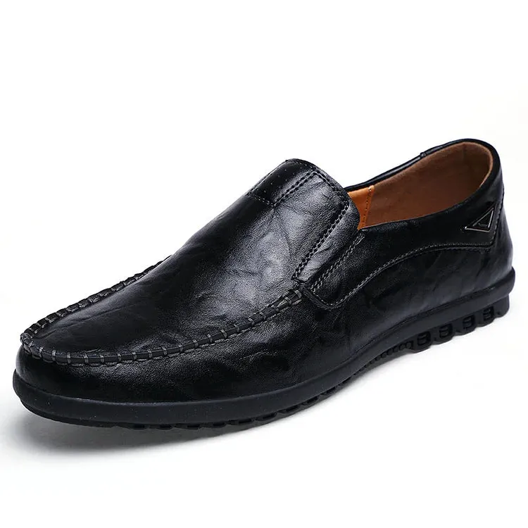 Men's Genuine Leather Loafers Shoes（50% OFF）