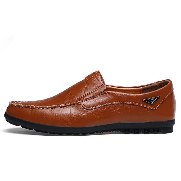 Men's Genuine Leather Loafers Shoes（50% OFF）