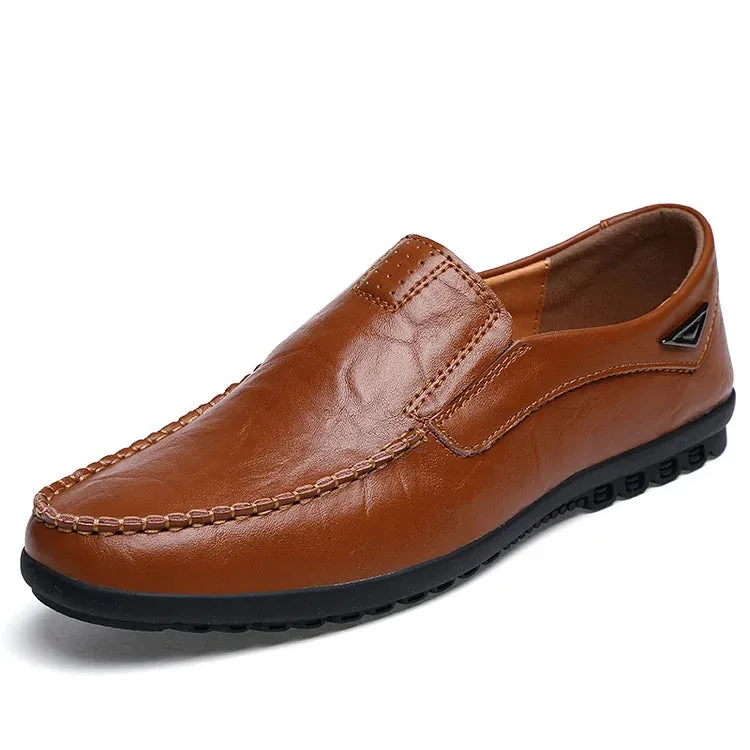 Men's Genuine Leather Loafers Shoes（50% OFF）