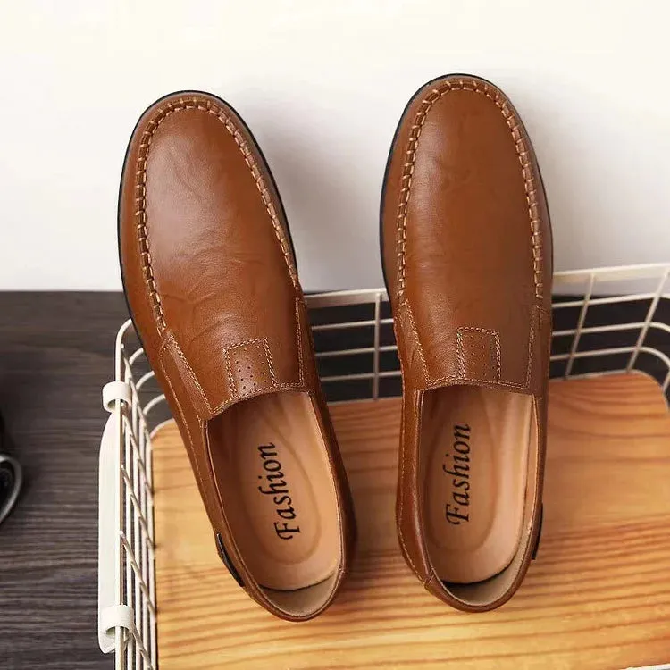 Men's Genuine Leather Loafers Shoes（50% OFF）