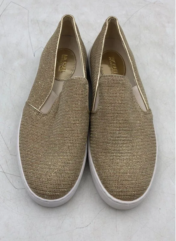 Michael Kors Women's Gold Low-Top Casual Slip-On Shoes - Size 8.5 M