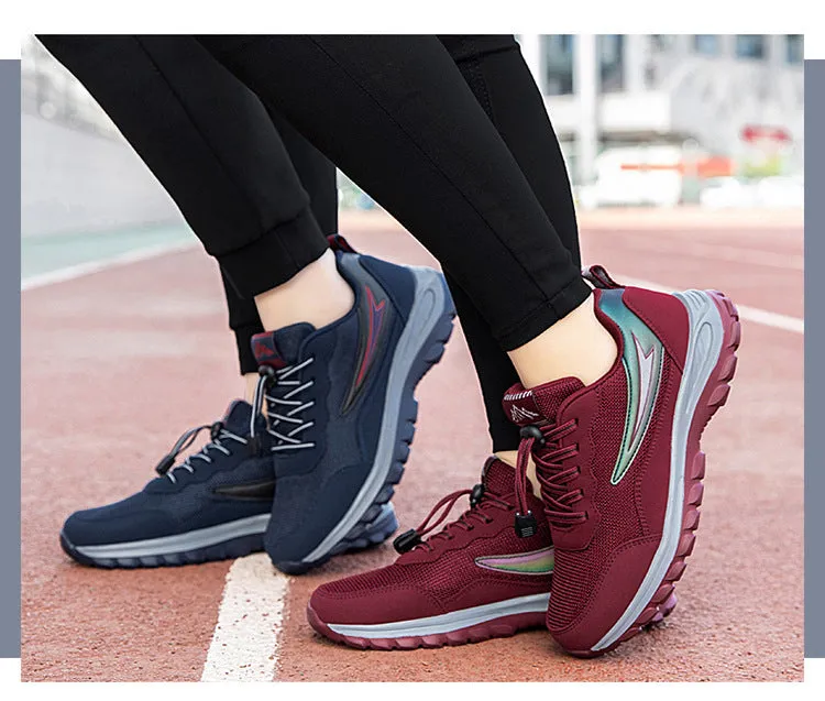 Nanccy Breathable Mesh Surface Lightweight Anti Slip Soft Sole Shoes