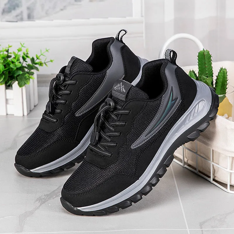 Nanccy Breathable Mesh Surface Lightweight Anti Slip Soft Sole Shoes