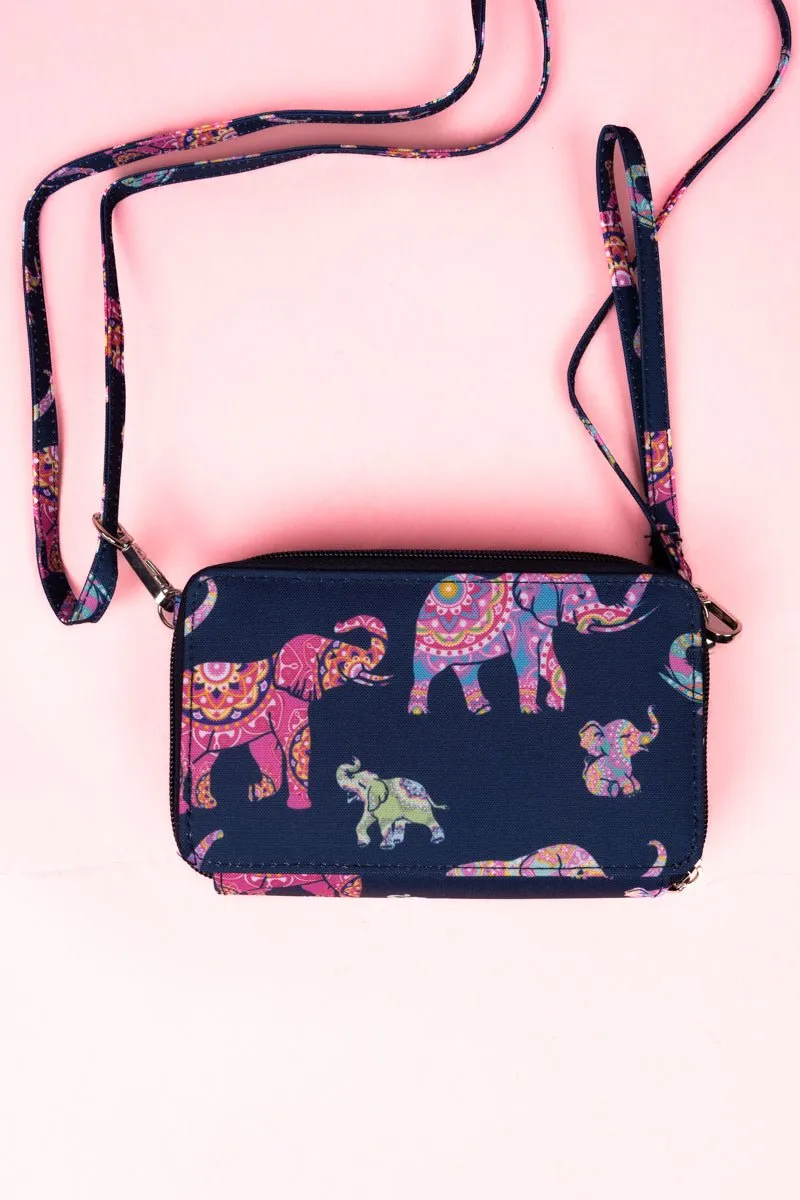 NGIL Thailand Tusks Crossbody Organizer Clutch