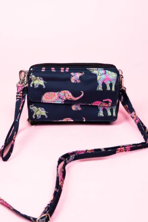 NGIL Thailand Tusks Crossbody Organizer Clutch