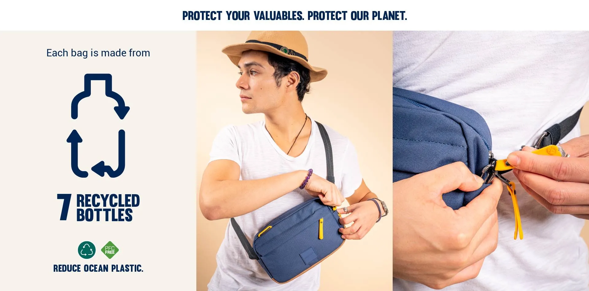 Pacsafe Go Anti-Theft Crossbody Bag
