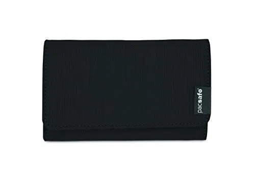 Pacsafe Rfidsafe Lx100 Anti-Theft Rfid Blocking Wallet, Black